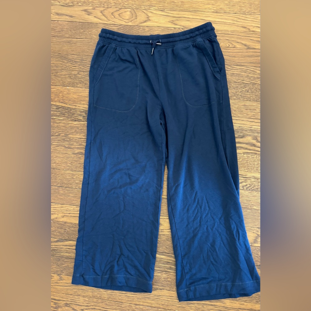 Splendid Dark Blue Ribbed Cozy Leggings